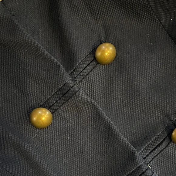 🌻3/$15🌻 H&M women’s Dark Blue Military Jacket - Picture 4 of 10